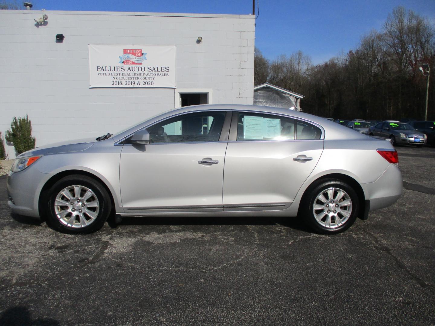 2012 SILVER Buick LaCrosse Premium Package 1, w/Leather (1G4GD5ER2CF) with an 2.4L L4 DOHC 16V engine, 6-Speed Automatic transmission, located at 540a Delsea Drive, Sewell, NJ, 08080, (856) 589-6888, 39.752560, -75.111206 - Photo#2